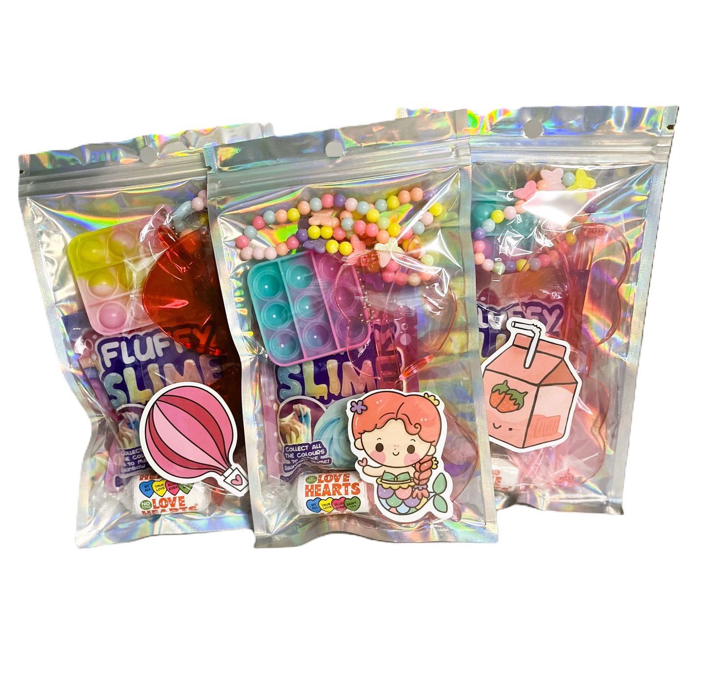 Pre-filled Girls Party Bags Rainbow Bright